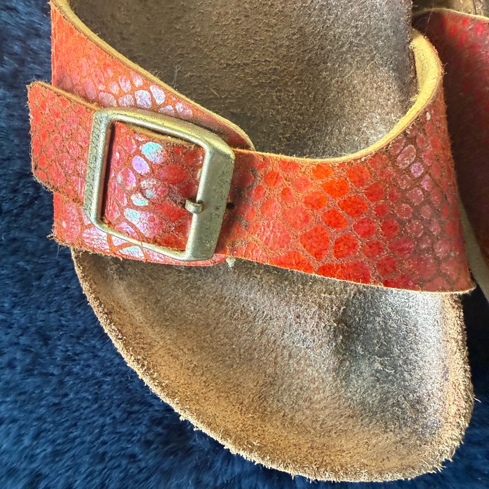 Birkenstock Red Sandals - Picture 2 of 11